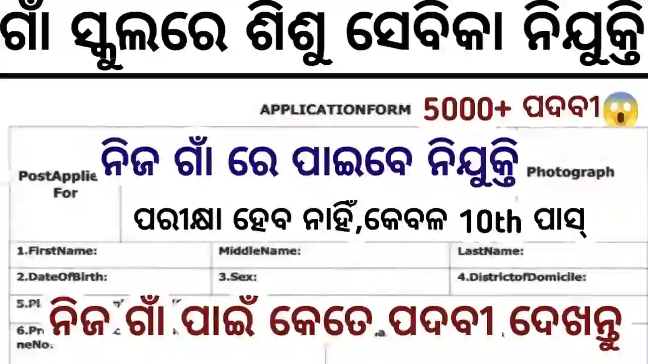 Sisu Sevika Recruitment 2025