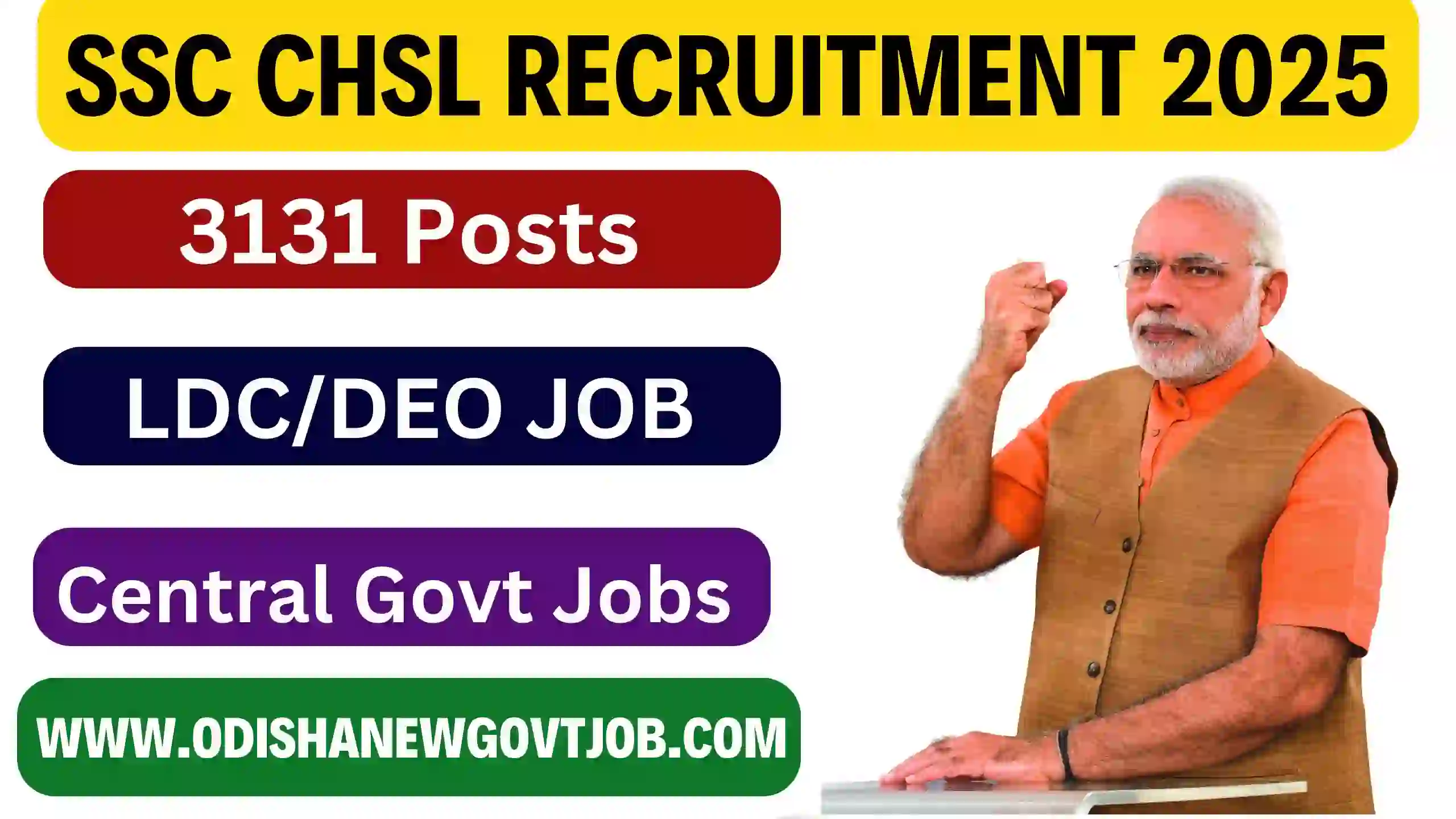 SSC CHSL Recruitment 2025