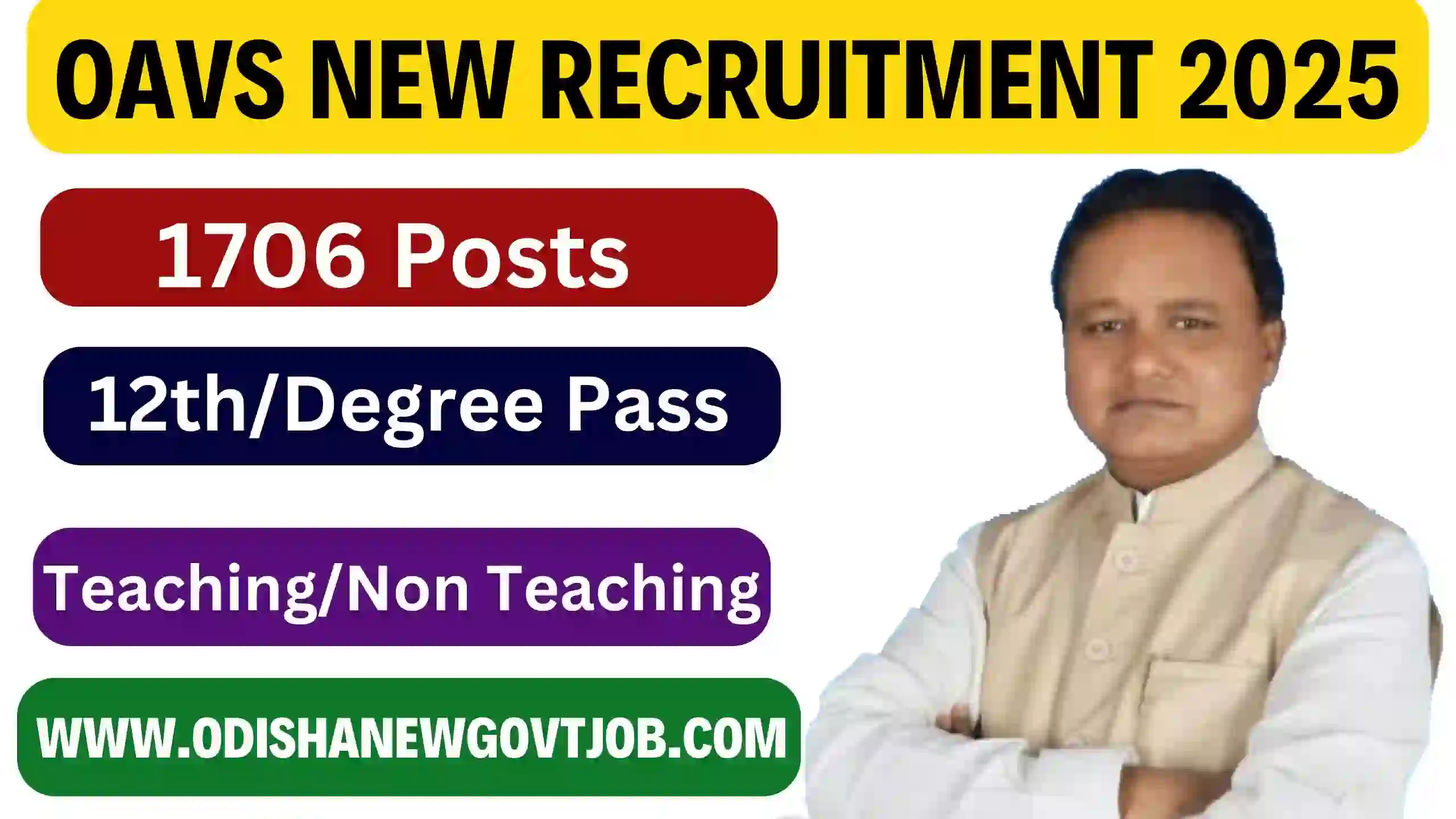 OAVS Teaching & Non Teaching Staff Recruitment 2025